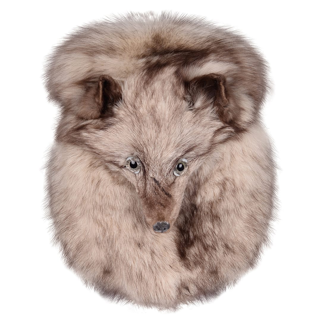 Silver Fox Full Mask Sporran