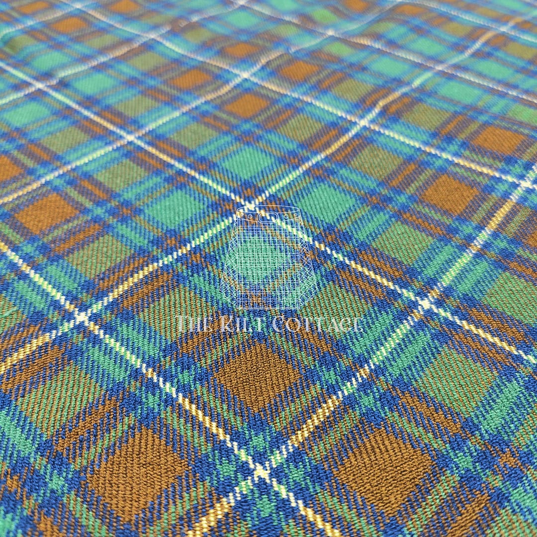 Traditional tartan Scottish kilt