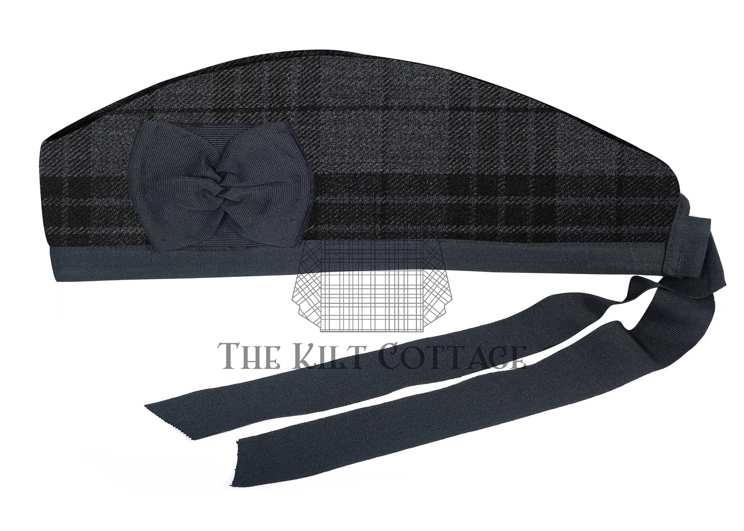 Gray Watch Tartan Glengarry Cap