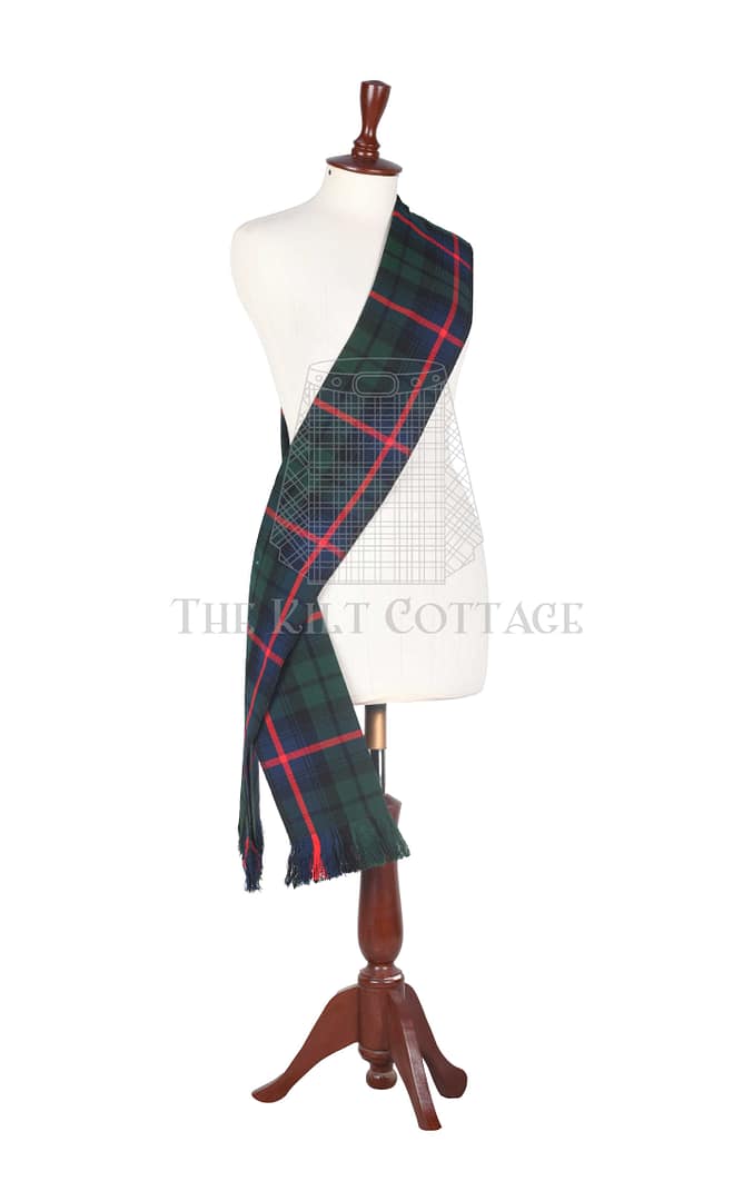 Women Tartan Urquhart Broad Red Sashes