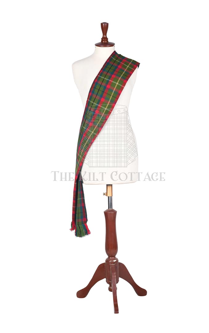 Women Tartan County Mayo Sashes