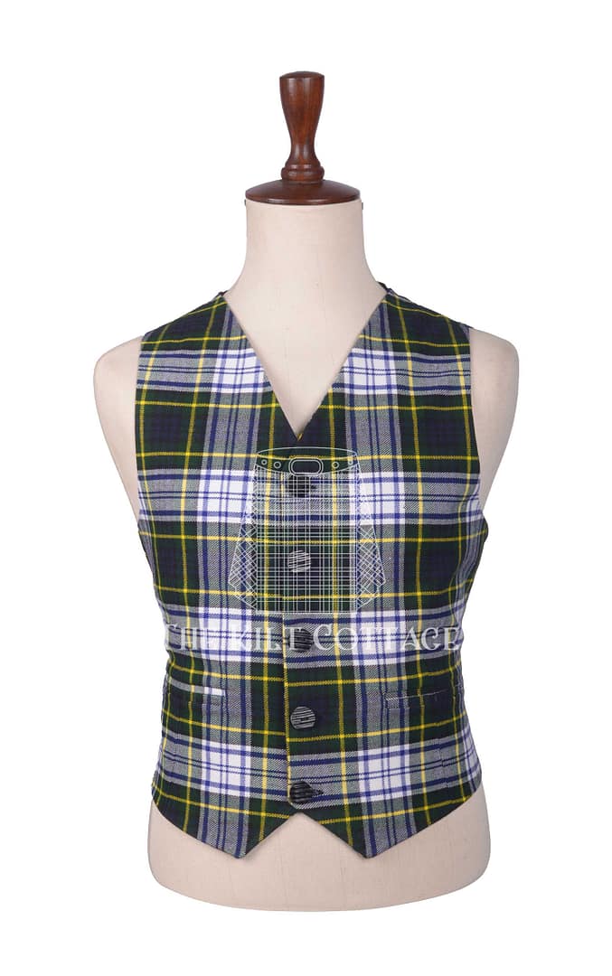 Gordon Dress Tartan Argyll Jacket and Waistcoat
