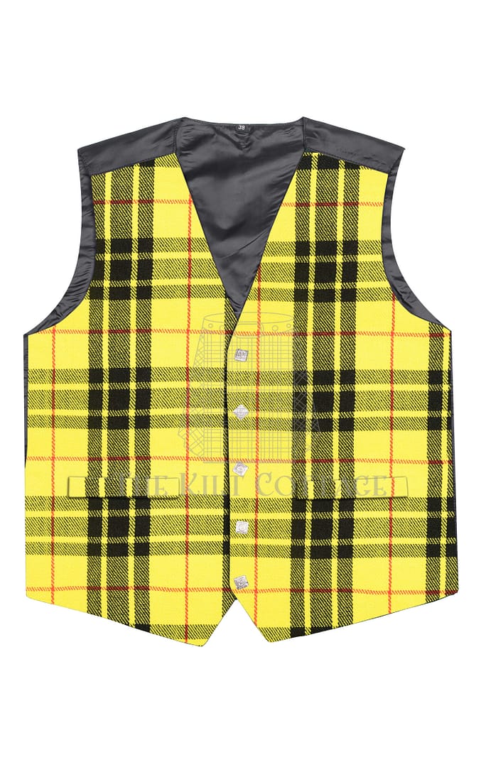Macleod Of Lewis Tartan 5 Buttons Argyll Waistcoat
