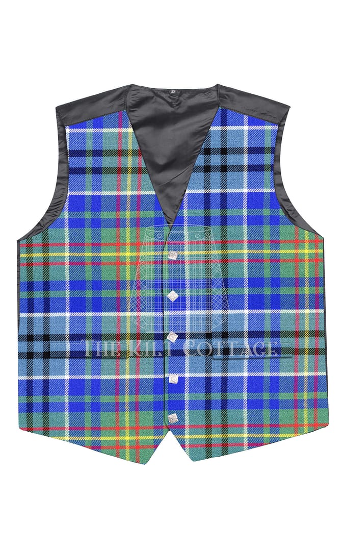 O’Sullivan Tartan 5 Buttons Argyll Waistcoat