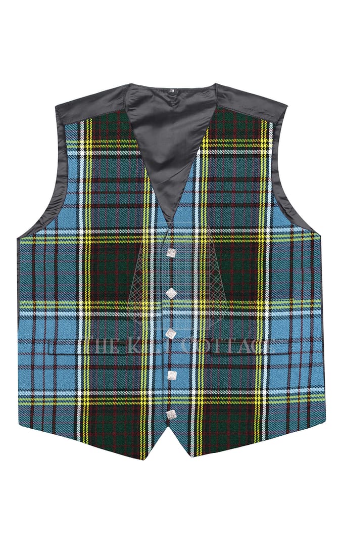 Anderson Tartan 5 Button Waistcoat