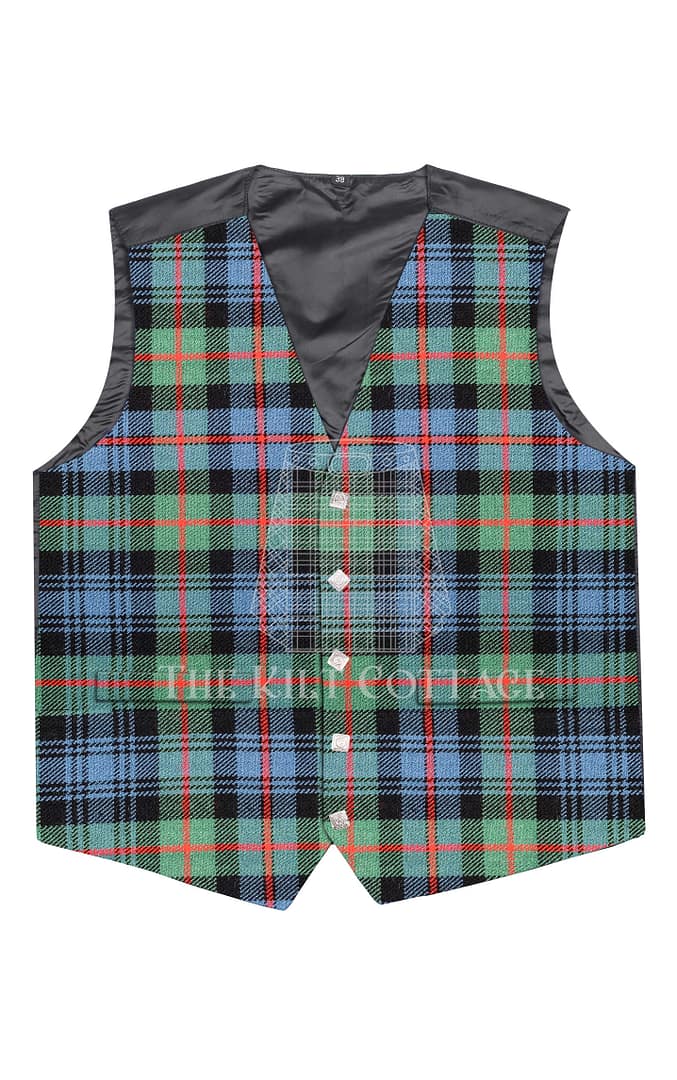 Murray of Atholl Tartan 5 Buttons Argyll Waistcoat