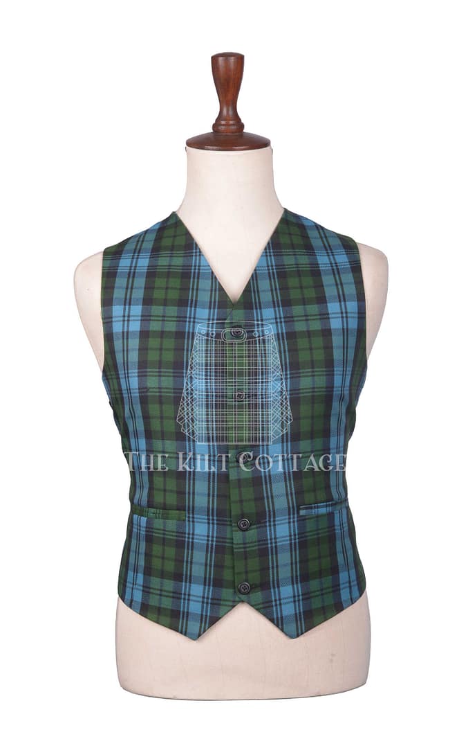 Campbell Ancient Tartan Argyll Jacket and Waistcoat (4)