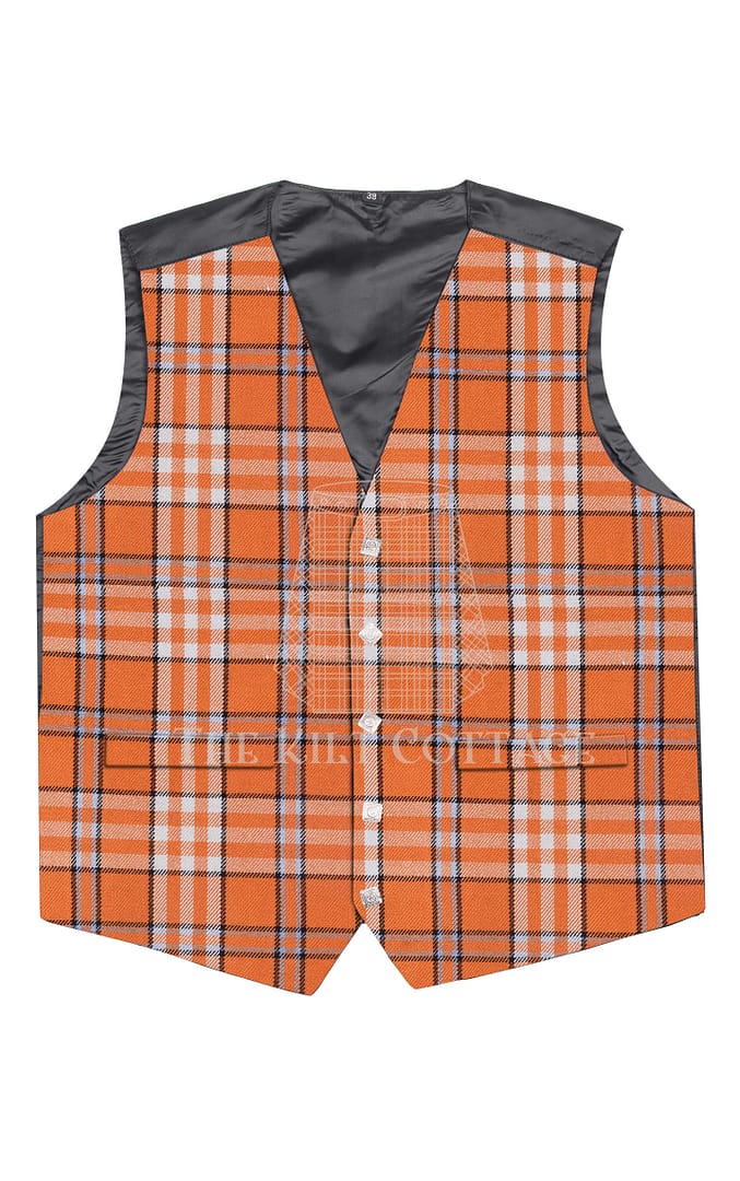 Tennessee Tartan 5 Buttons Argyll Waistcoat