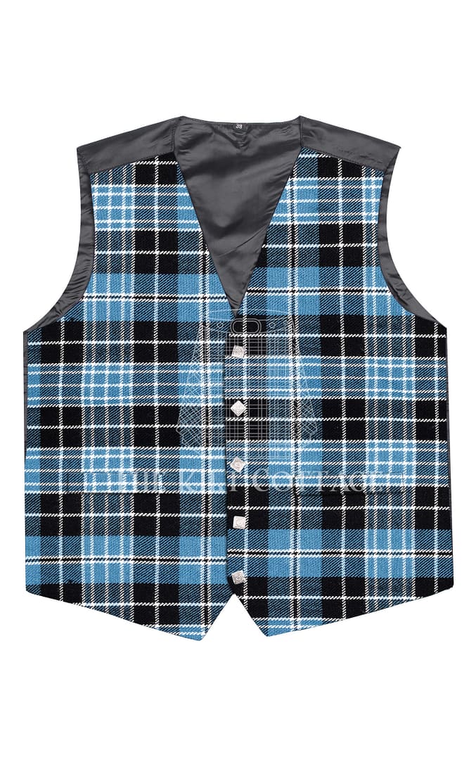 Clark Ancient Tartan 5 Buttons Argyll Waistcoat