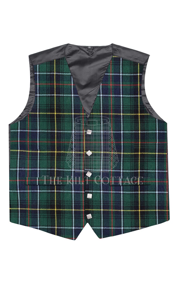 MacInnes Tartan 5 Buttons Argyll Waistcoat