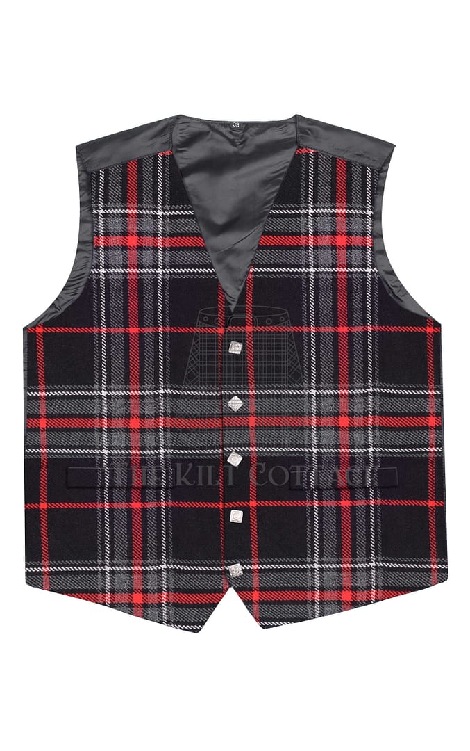 Spirit of Bruce Tartan 5 Buttons Argyll Waistcoat