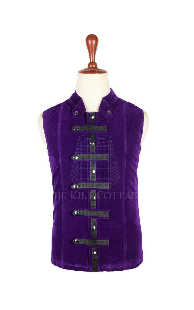 Men’s Velvet Waistcoat