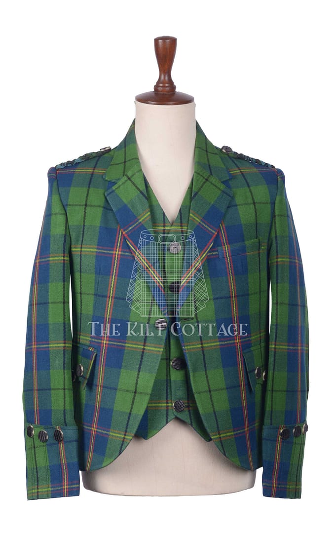 Carmichael Tartan Argyll Jacket and Waistcoat