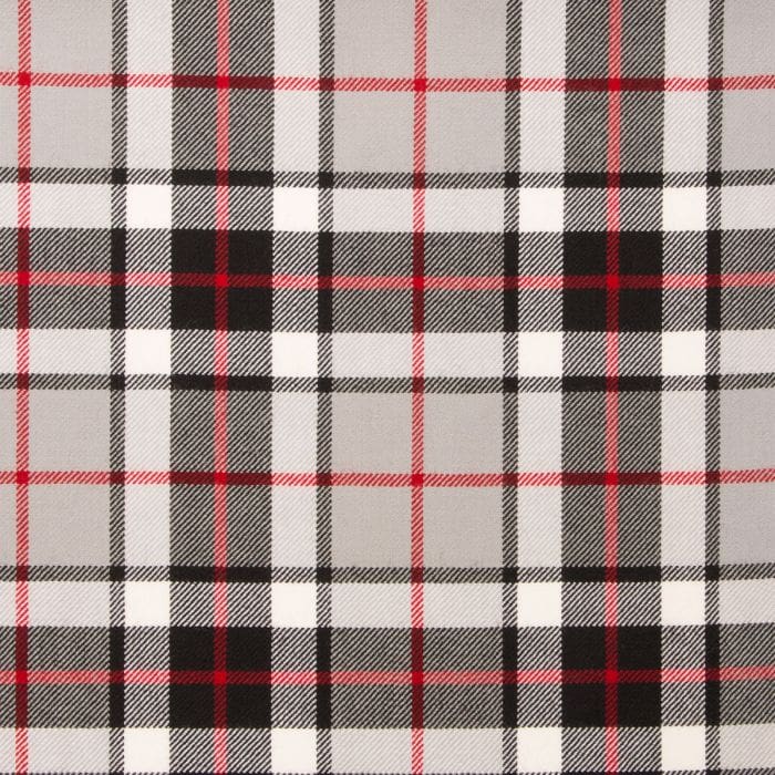 Thomson Grey Tartan Fabric