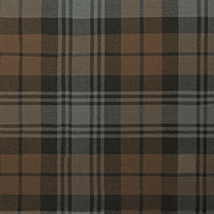 Black Watch Weathered Tartan Fabric