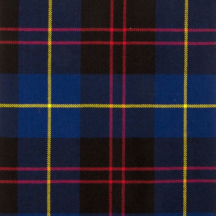 Gordon Blue Tartan Fabric