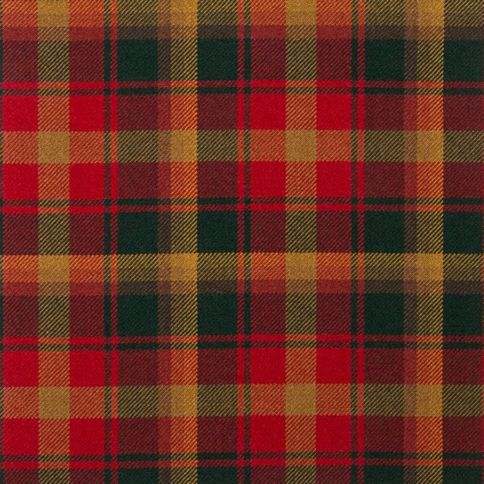 Maple Leaf Canadian Tartan Fabric
