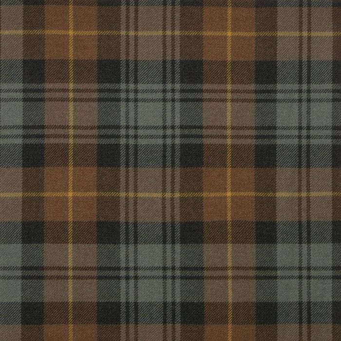 Gordon Clan Weathered Tartan Fabric