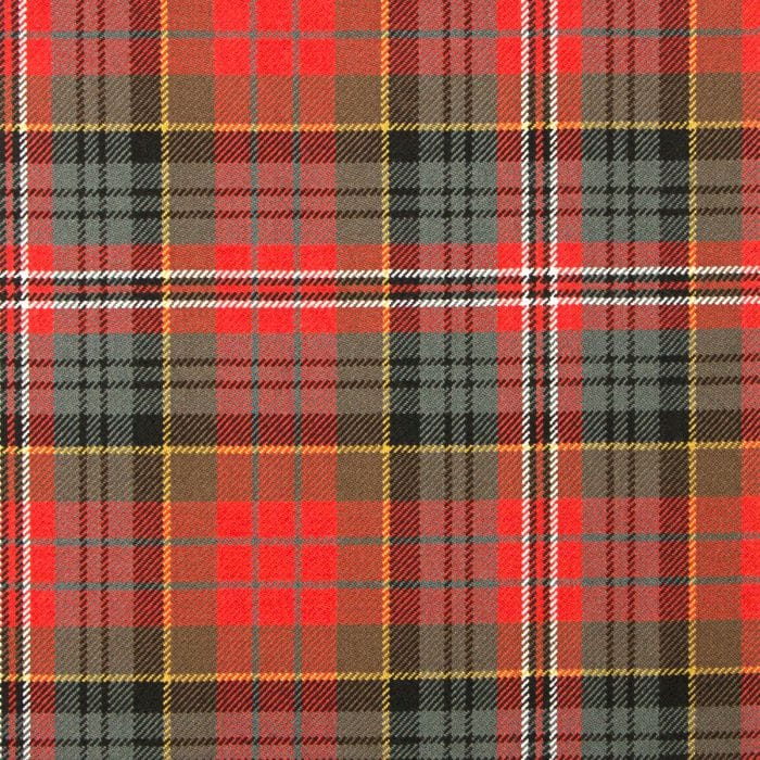 MacPherson Clan Weathered MacPherson Clan Weathered Tartan Fabric