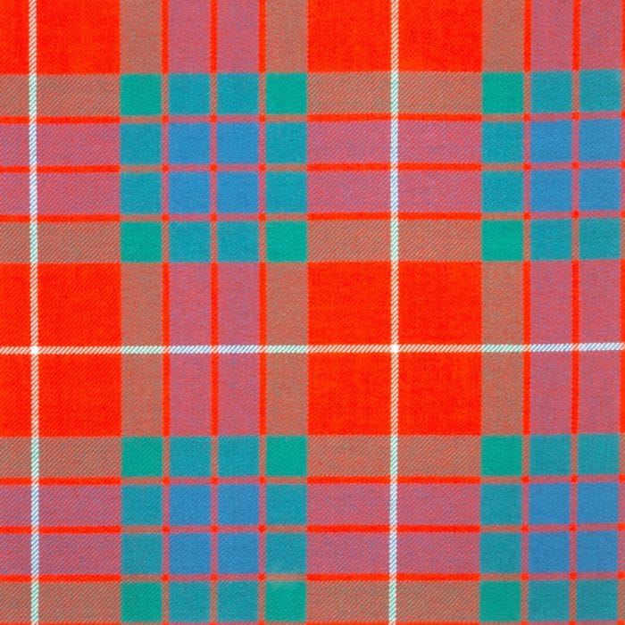 Fraser Red Ancient Tartan Fabric