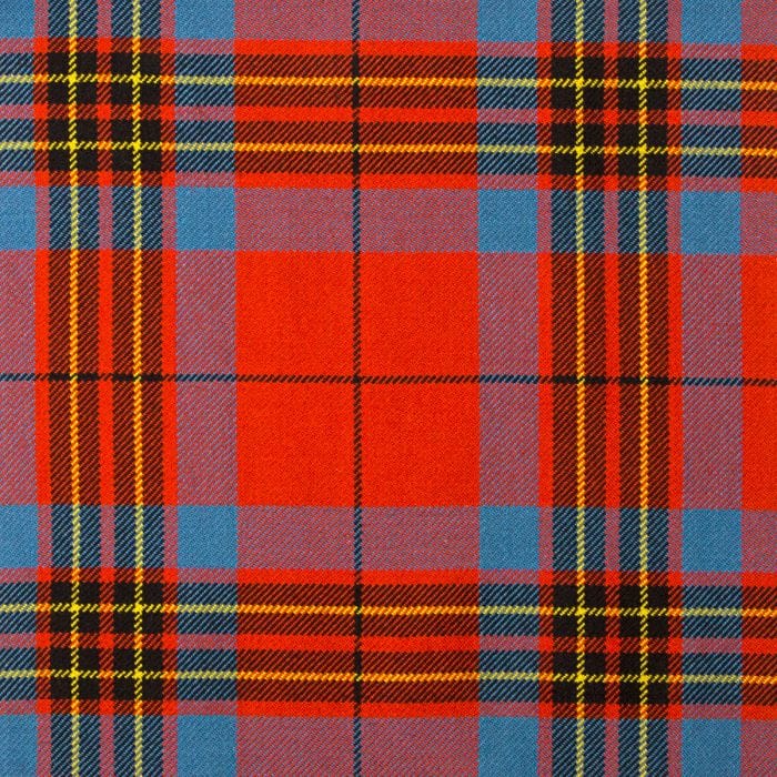 Leslie Red Ancient Tartan Fabric