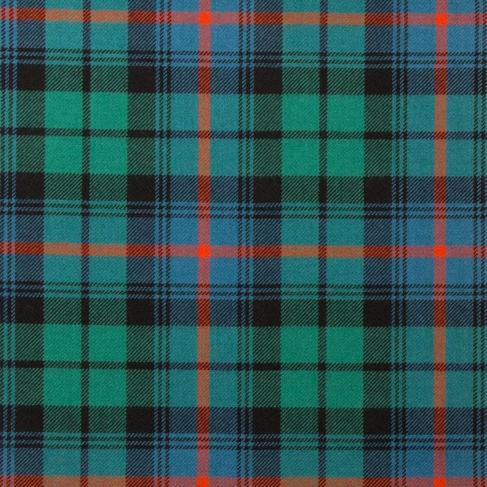 Urquhart Broad Red Ancient Tartan Fabric