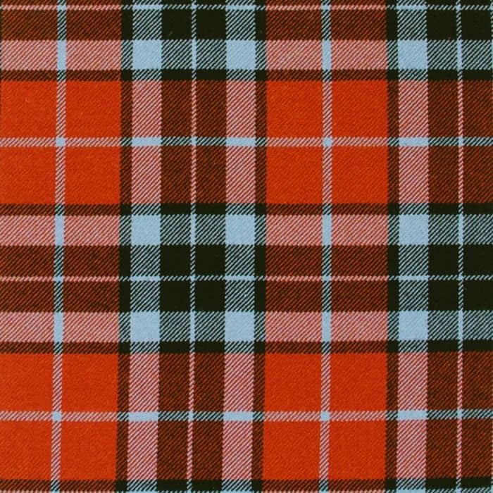 Thomson Red Ancient Tartan Fabric