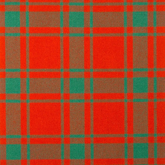 MacDonald of Sleat Ancient MacDonald of Sleat Ancient Heavyweight Tartan is a bright orange-based tartan with a green overcheck. This tartan descended from Donald, grandson of Somerled of the Isles, and is the oldest and more famous of all Scottish Clans. The Lords of the Isles held sway over large territories and ruled as independent princes. They supported Bruce in his struggle for Independence, but their claim to the Earldom of Ross brought them into conflict with the Crown.