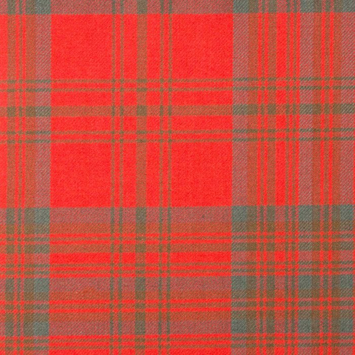 Matheson Red Weathered Tartan Fabric