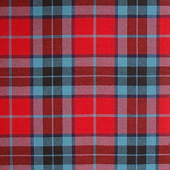 Thomson Red Modern Tartan Fabric