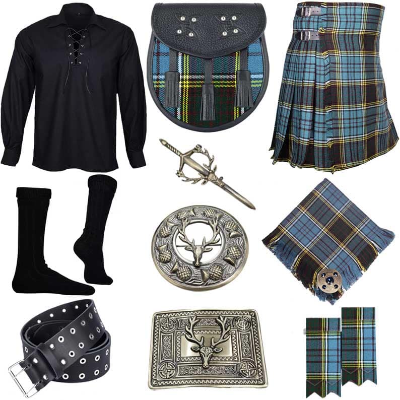 Scottish Highland Kilt Outfit