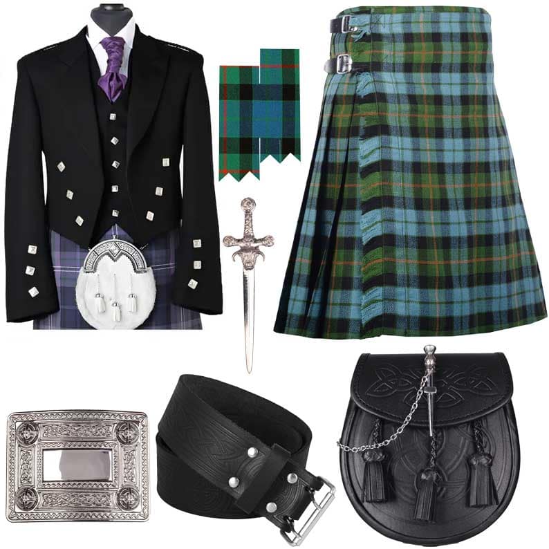 Men's Prince charlie Kilt Outfit