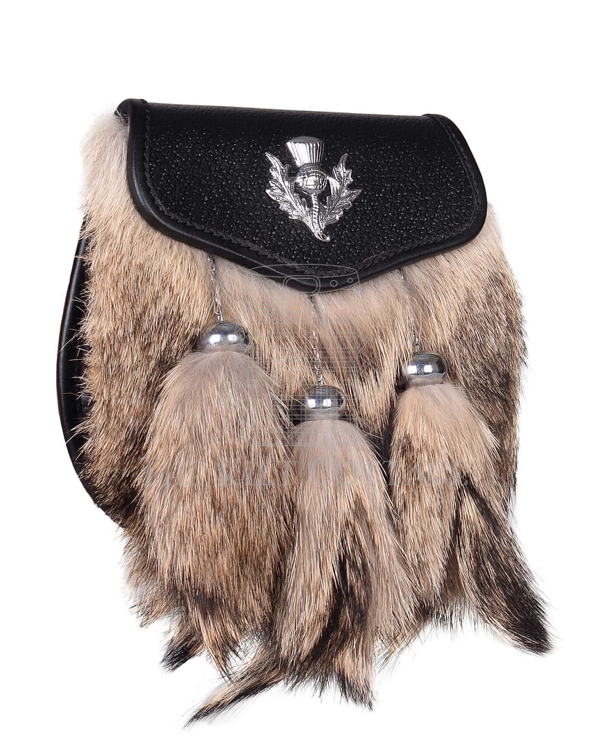 Coyote Fur Semi Dress Sporran