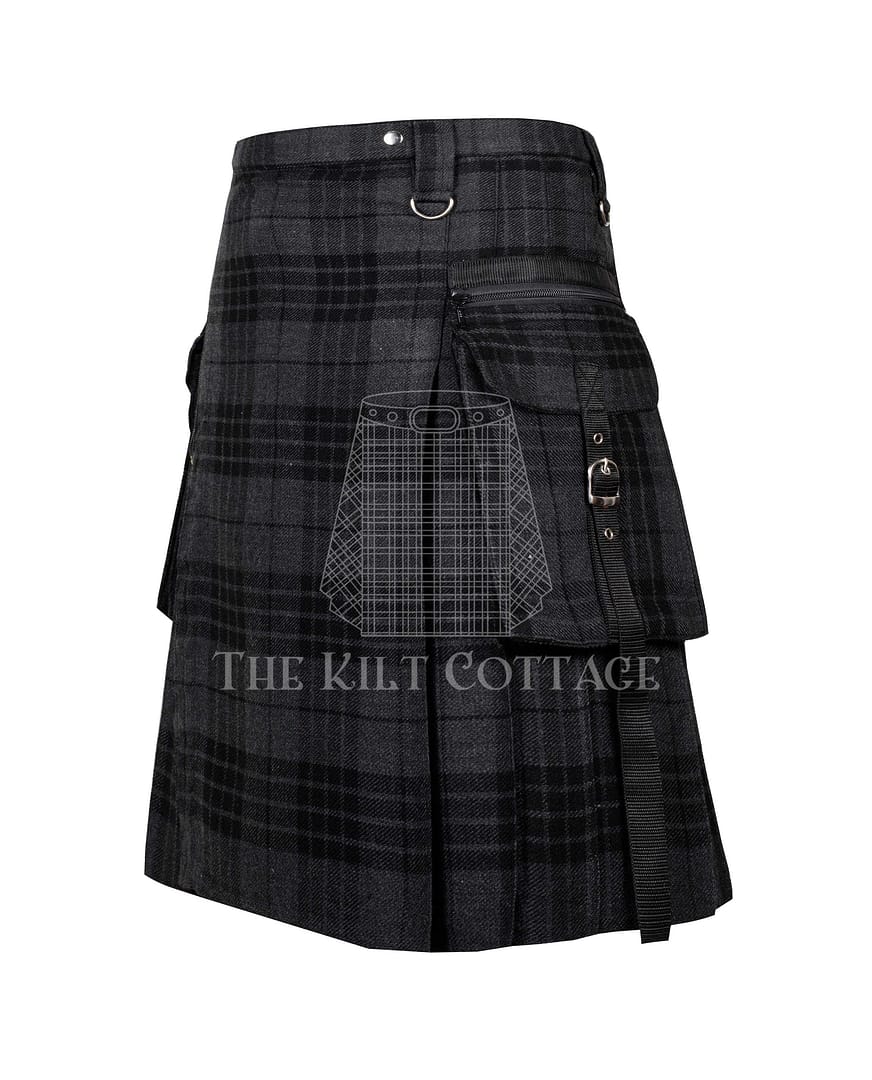 Grey Watch Gothic Utility Kilt