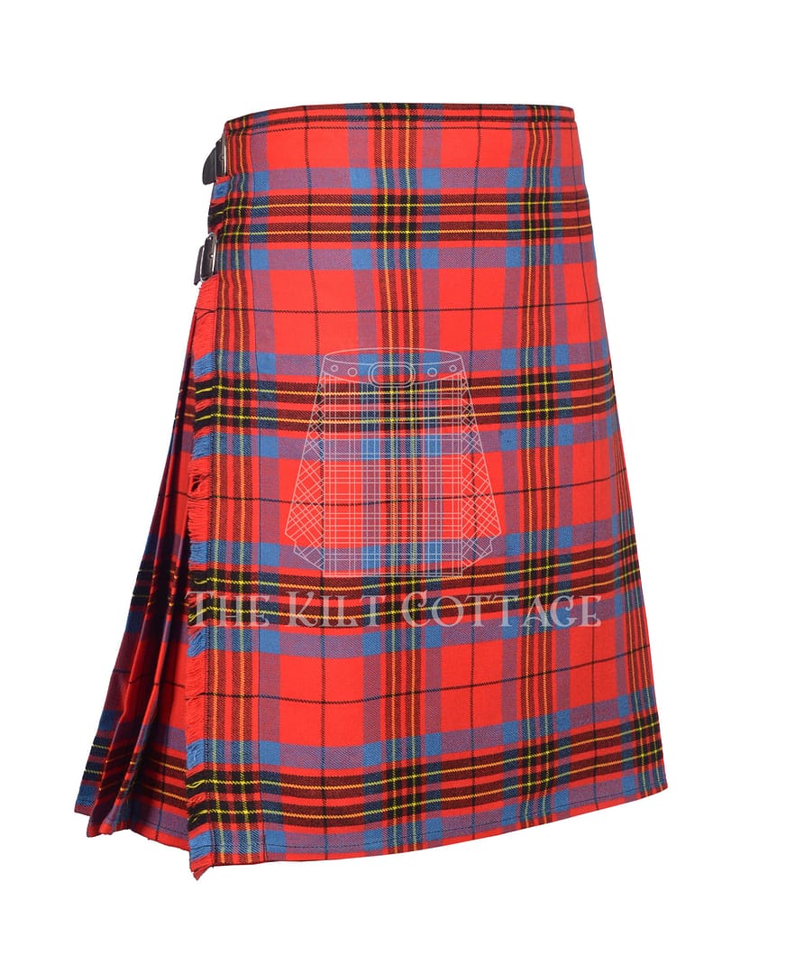 Leslie Red Ancient Tartan 8 Yard Kilt