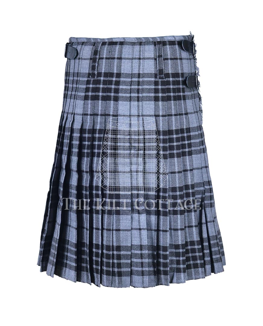 Grey Watch Tartan 8 Yard Kilt