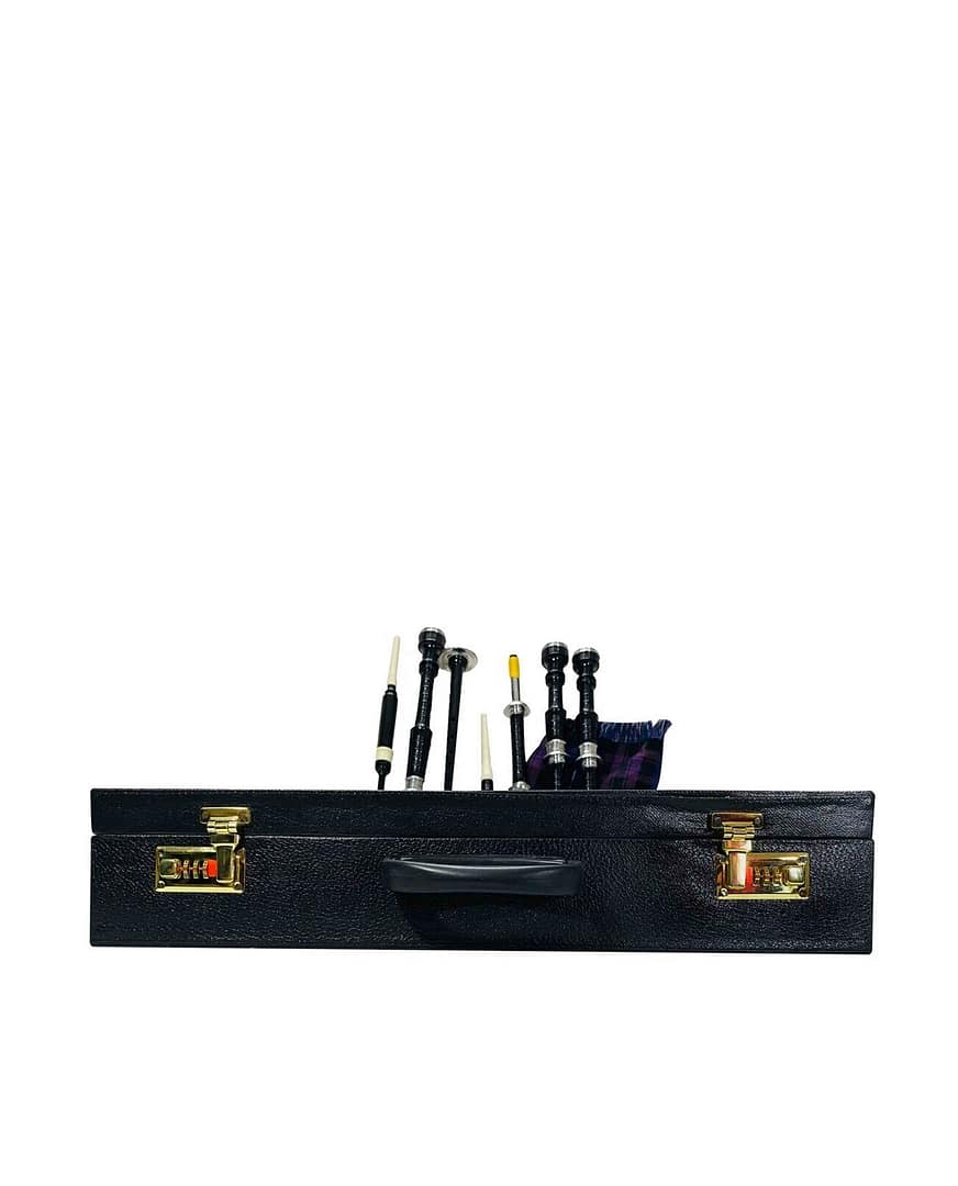 Pride of Scotland Bagpipe Scottish Silver Mounths