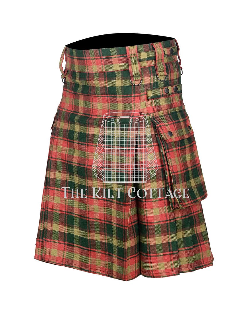 Maple Leaf Tartan Utility Kilt