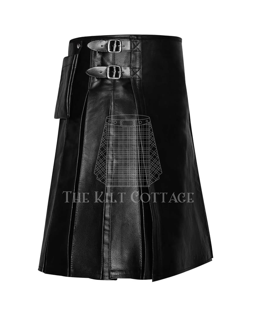 Scottish Leather 8 yard Kilt