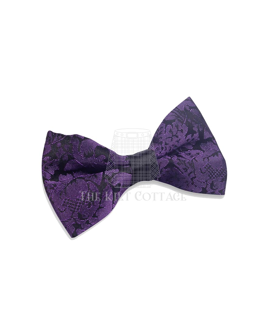 Brocade Fabric Bow Tie