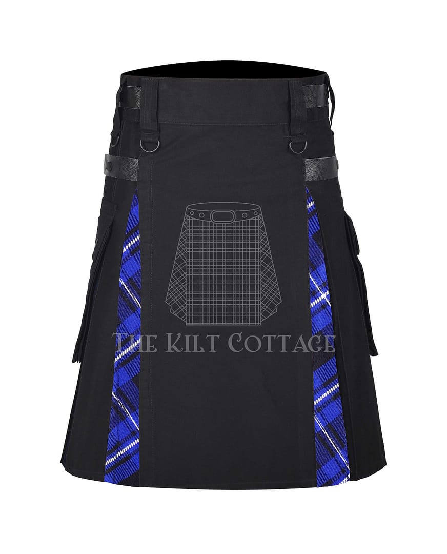 Ramsay Blue Tartan Hybrid Kilt
