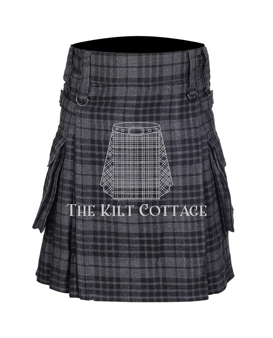 Gray Watch Tartan Utility Kilt