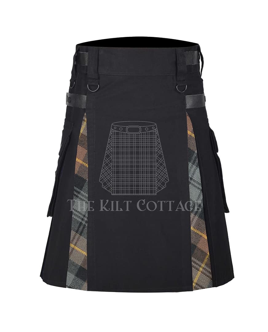 Gordon Weathered Tartan Hybrid Kilt