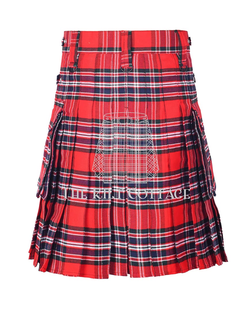 Macrae Red Tartan Utility Kilt