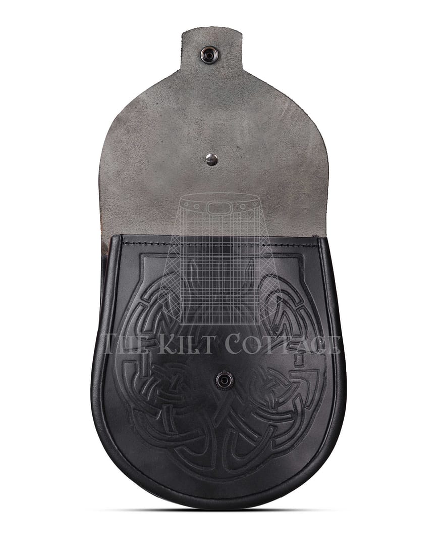 Thistle Emblem Full Embossed Day Sporran