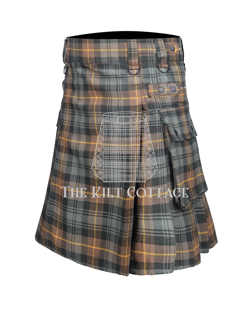 Gordon Weathered Tartan Utility Kilt