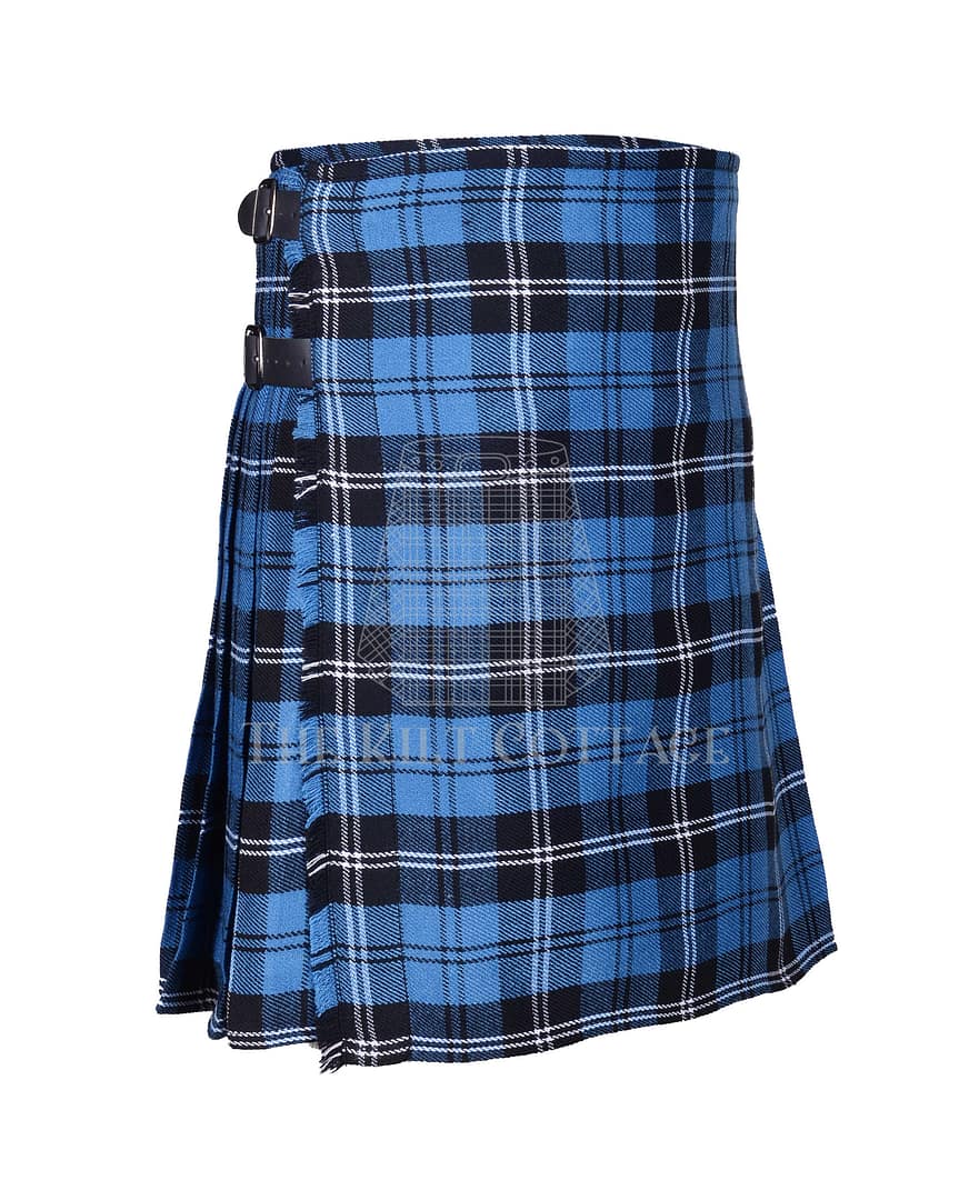 Ramsey Blue Hunting Tartan 8 Yard Kilt