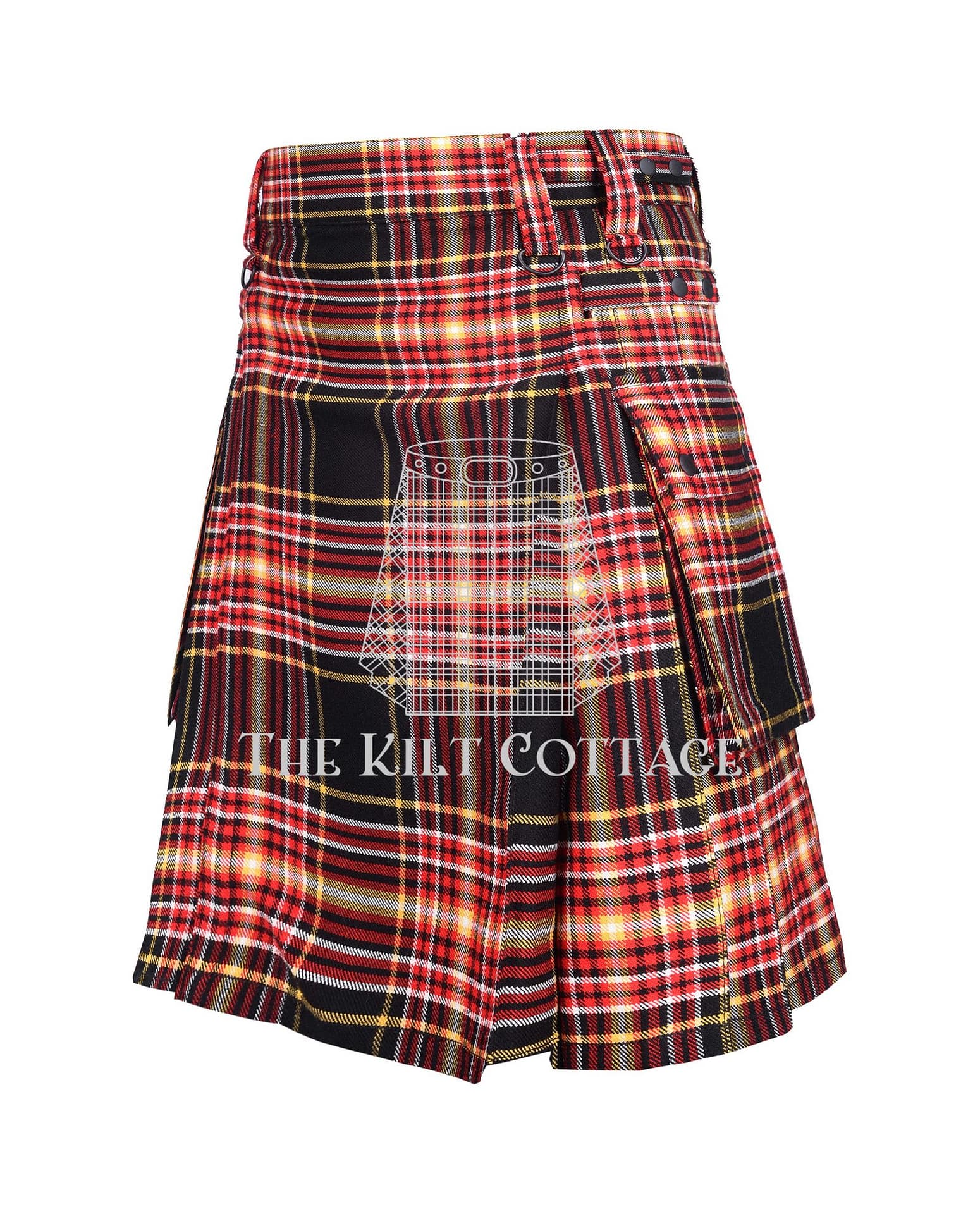 Firefighter Tartan Utility Kilt