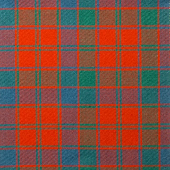Robertson Red Ancient Tartan Fabric Robertson Red Ancient Tartan Fabric