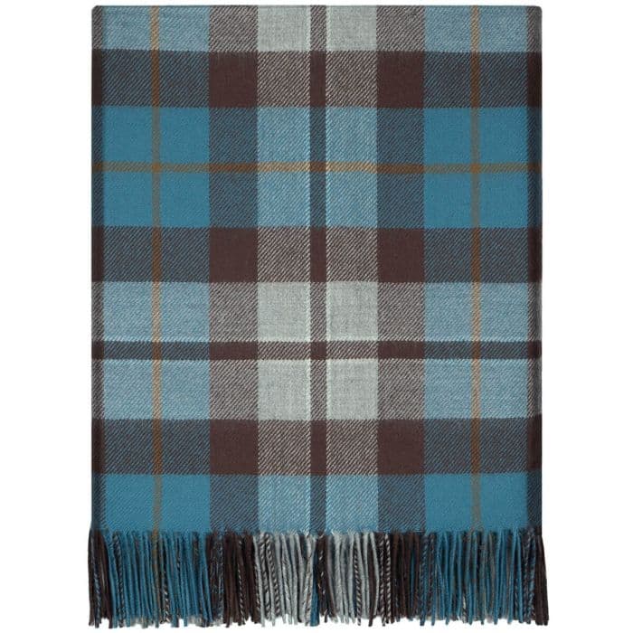 Rose Hunting Grey Tartan Fabric Rose Hunting Grey Tartan Fabric